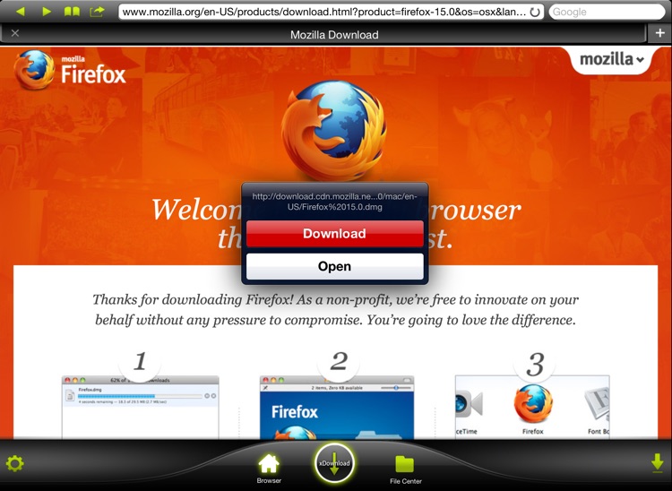 xDownload HD - Super tools for file download