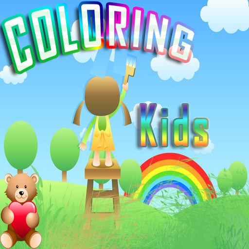 Coloring Kids HD icon