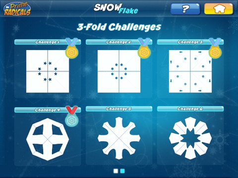 Prime Radicals: Snowflakes (tablet) screenshot 4