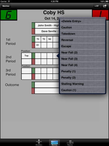 WrestleStats screenshot 2