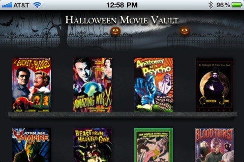 Halloween Movie Vault – Scary Classic Horror Movies screenshot 3