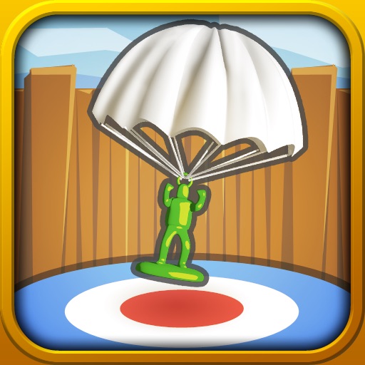 Paper Glider Para Drop Icon