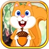 Squirrel Happy Jump Nut - Fun Acorn Collecting Adventure