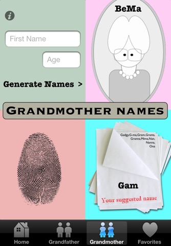 Grandparent Names App screenshot 3