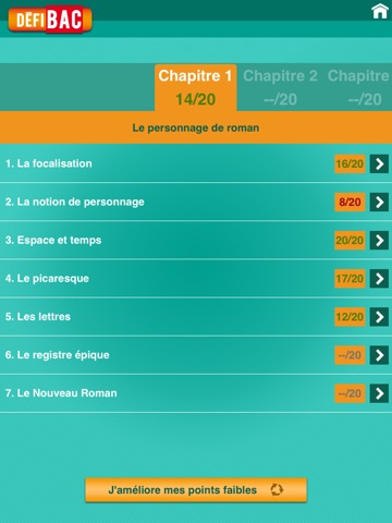 DéfiBac Quiz Français 1res toutes séries - Bordas screenshot 2