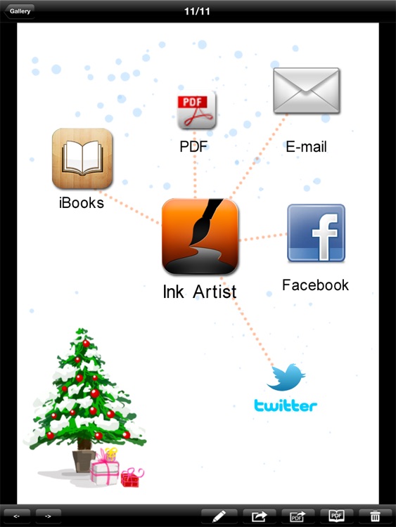 Ink Artist - Vector Draw, Paint, Sketch, Doodle with Natural Brushes screenshot-4