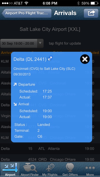 Salt Lake City Airport Info + Flight Tracker