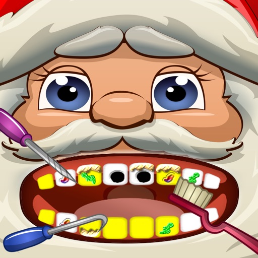 Santa Dentist Office Salon Dress Up Game - Fun Christmas Holiday Games for Kids, Girls, Boys icon