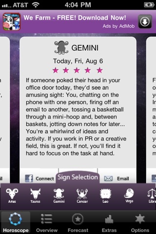 Today's Horoscope by Kelli Fox screenshot 3