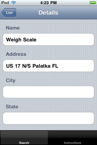 Weigh Scale Locator screenshot 3