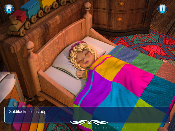 Goldilocks and the three bears - Book and Games Lite