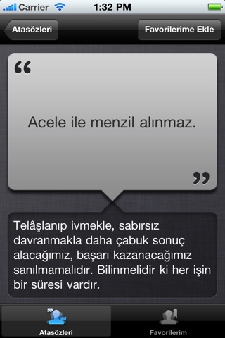 Türk Ata Sözleri HD screenshot 2
