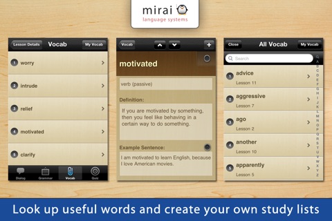 10 Minute English - Mirai English (Mirai Language Systems) screenshot 3