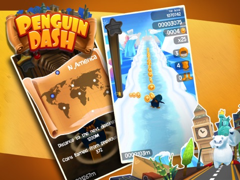 Screenshot #6 pour Penguin Dash