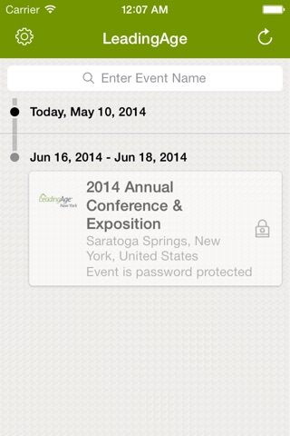 LeadingAge NY Events screenshot 2