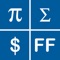 Perpenso® Calc 4 offers five calculators in one upgradable lite app: scientific, statistics, business, hex and bill/tip