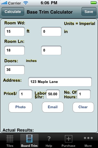 Tiles & Board Calculators screenshot 3