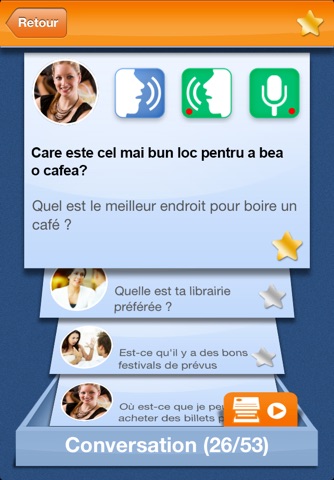 iSpeak Romanian: Interactive conversation course - learn to speak with vocabulary audio lessons, intensive grammar exercises and test quizzes screenshot 4