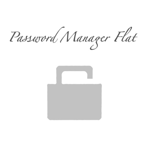 Password Manager Flat