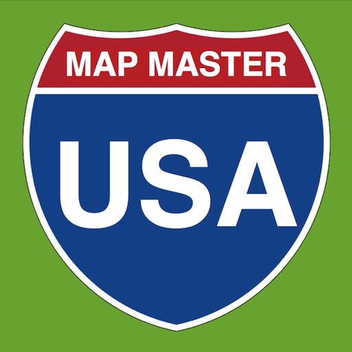 Map Master USA icon
