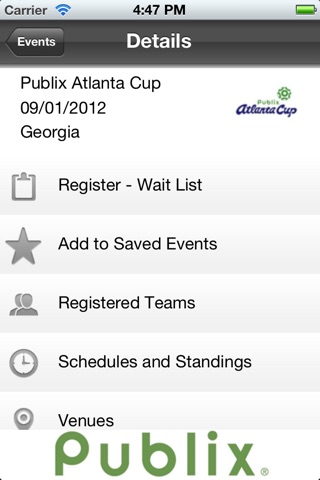 Georgia Soccer Tournaments screenshot 4