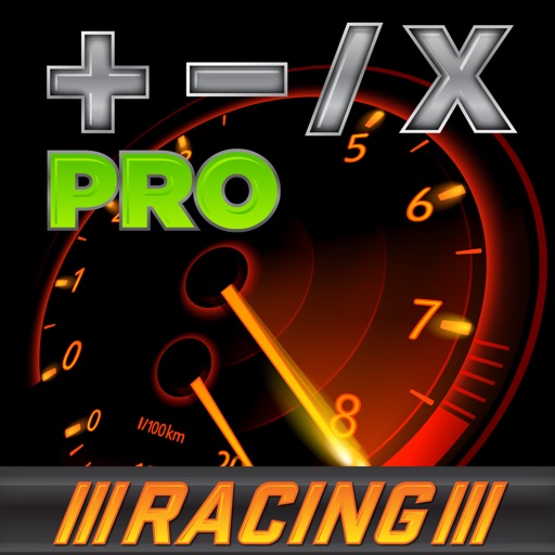 3D Math Racing PRO - A Fast Fun Math Facts Game iOS App