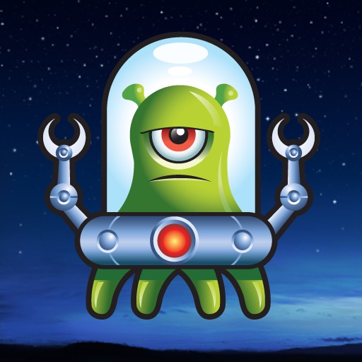 Baby Alien Invasion Lite iOS App