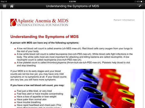 What is MDS? screenshot 3