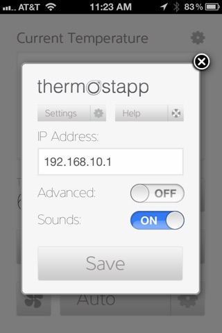 Thermostapp screenshot 3