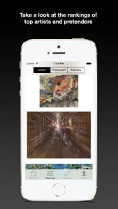 Rate Art - Artist Or Pretender screenshot #2 for iPhone