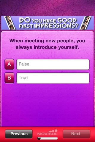 Do you make good first impressions? screenshot 2