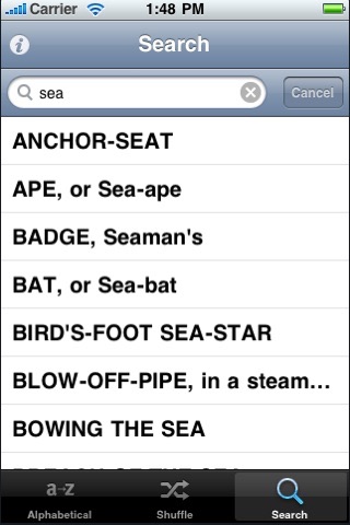 Maritime Dictionary screenshot 2