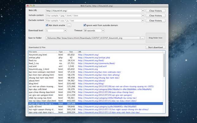 WEBCACHE SCARICA