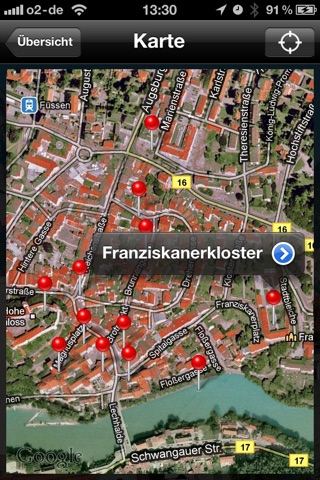 Füssen audioguide (GER) screenshot 2