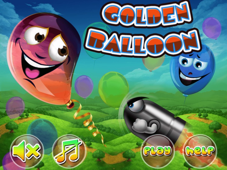 Golden Balloons