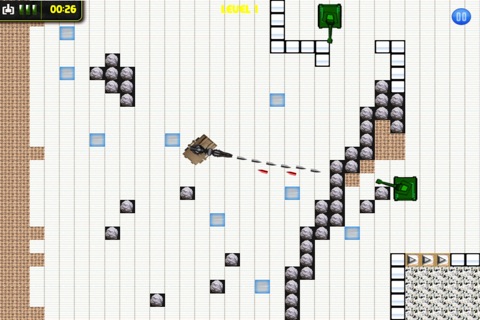 Doodle Ops Tiny Tank War Army Game : Free Arcade Shooting Games for Fun screenshot 3