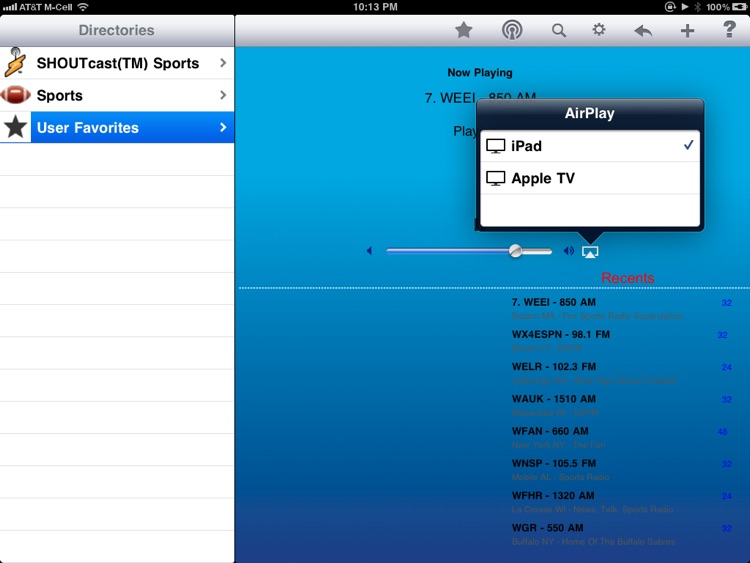Sports Radio - iPad Edition screenshot-4