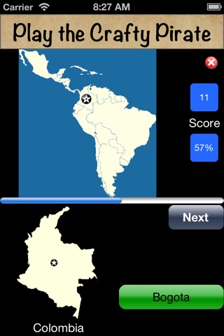 GeoLatinCities - Identify capital cities in South America and the Caribbean screenshot 2