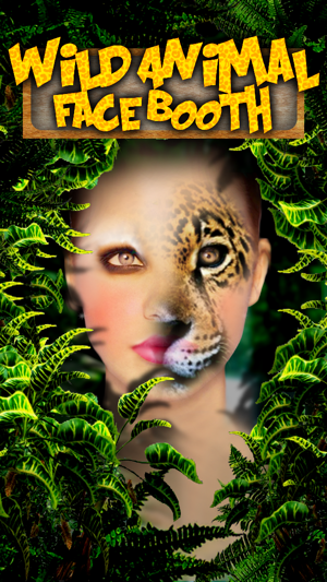 Wild Animal Face Booth - Virtual Photo M