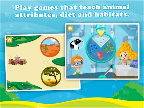 Bubble Guppies: Animal School Day HD screenshot 2