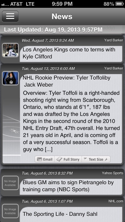 Los Angeles Hockey Live screenshot-3