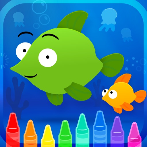 Coloroodle: Fishy Friends icon