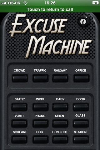 Excuse Machine