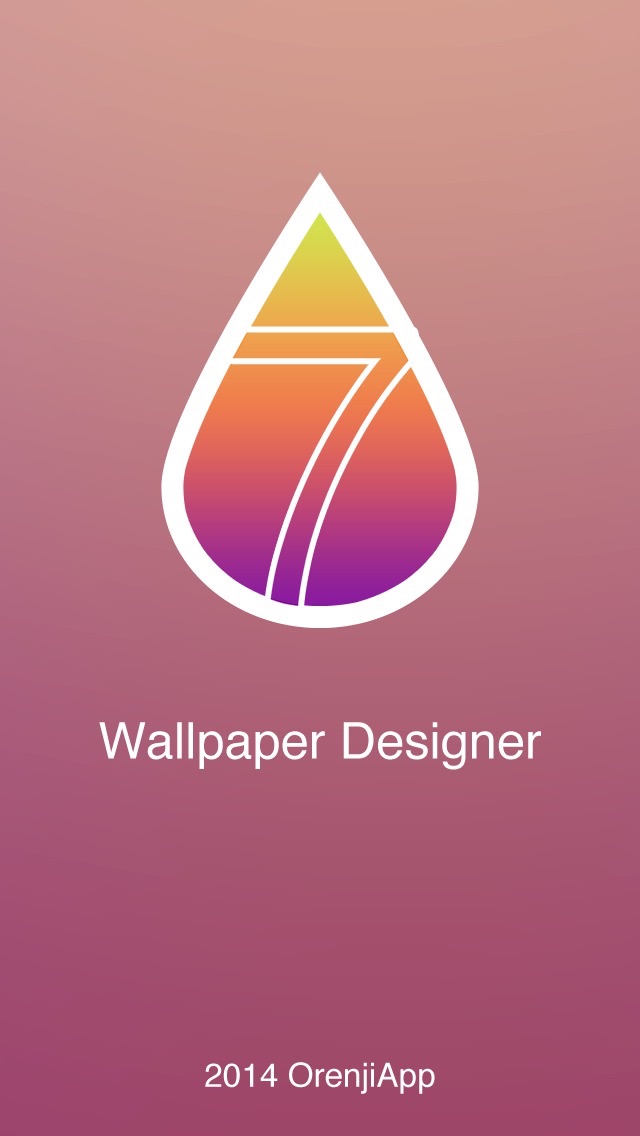 壁紙デザイナー - iOS 7の背景デザイナーになろうのおすすめ画像1
