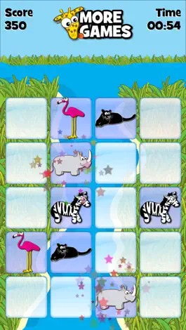 Game screenshot Giraffe's Matching Zoo hack