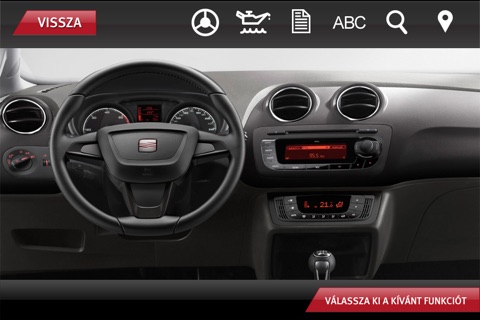 SEAT interaktív digitális kézikönyv screenshot 3