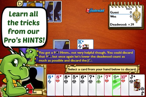 Championship Gin Rummy HD Card Game screenshot 3