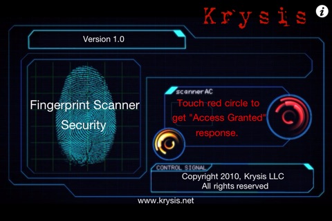 Fingerprint Scanner Security screenshot 2