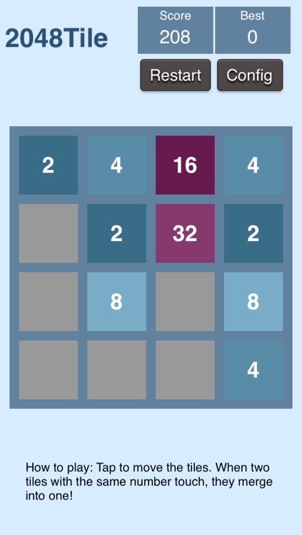 2048 Match Tiles