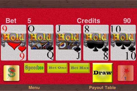 TouchPlay Deuces Wild Video Poker Lite